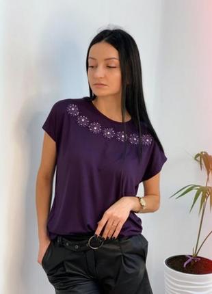 Футболка жіноча кофточка (туреччина) р. 52-54