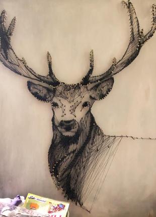 Картина string art, подарунок. на замовлення.