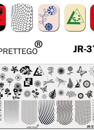 Пластина для стемпинга нігтів манікюру пластина для стемпінгу нігтів манікюру