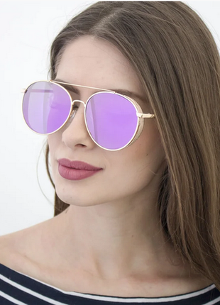 Женские солнцезащитные очки авиатор4 фото