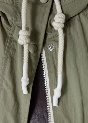 Куртка/ветровка  с накладными карманами zara6 фото
