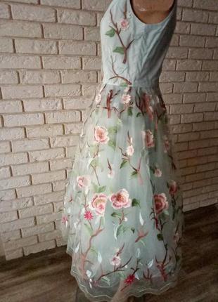Эксклюзивное, потрясающее, шикарное, актуальное платье 12 . скидка - 50% . chi chi london2 фото