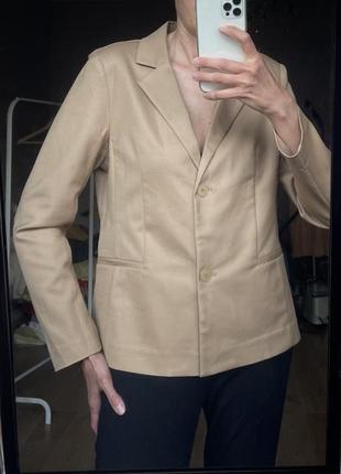 Великолепный пиджак из хлопка от damart винтаж