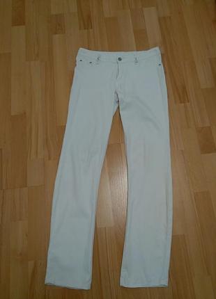 Белые джинсы big rope jeans р.s-m