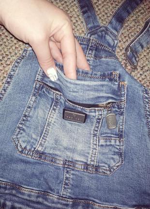 Комбінезон джинсовий4 фото