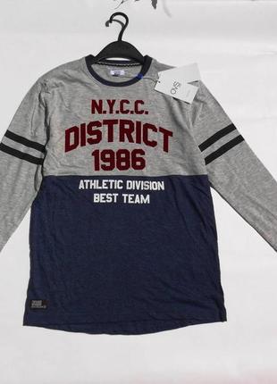 Ovs. італія. тонкий реглан з принтом 164 розмір.