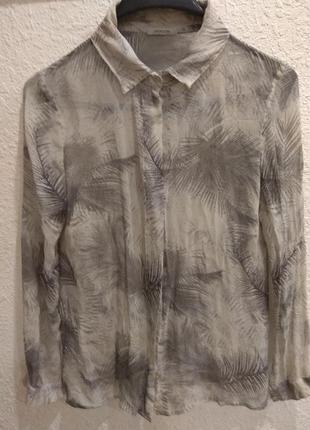Стильна легка шовкова блуза, фірмова.2 фото