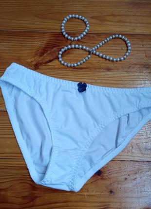 Белые хлопковые трусики м 40/42 наш размер 48/50