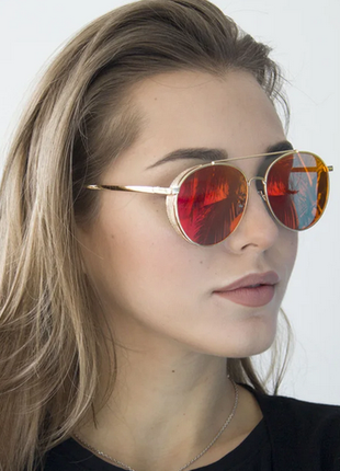 Женские солнцезащитные очки авиатор