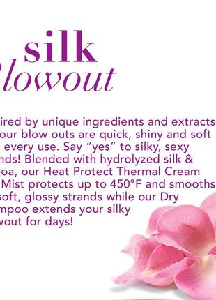 Американский сухой шампунь ogx® protecting + silk blowout, dry extend dry shampoo4 фото