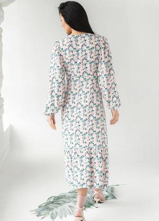 Довге плаття з відрізною талією фігурної2 фото