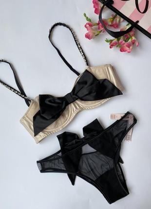 Комплект білизна,бра, балконет, бюст, ліф, victoria's secret виктория сикрет вікторія сікрет