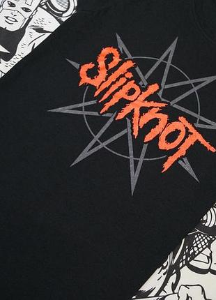 Футболка с принтом  ню-метал-группа slipknot