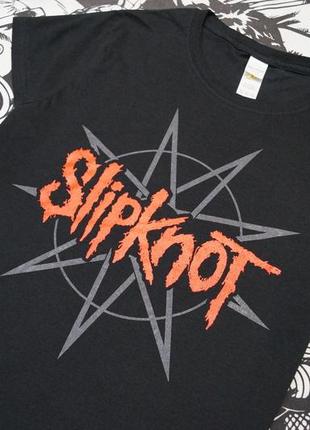 Футболка с принтом  ню-метал-группа slipknot3 фото