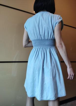 Джинсовое платье варенка с корсетом от h&m9 фото