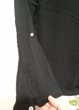 Блуза из натурального шелка (крепдешин) на подкладке (на объем груди до 115 см)  396 фото