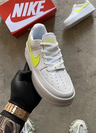 Кеды nike air force 1 sage lemon venom2 фото