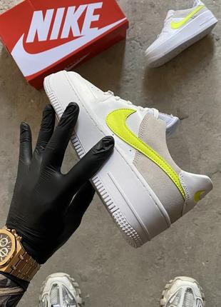 Кеды nike air force 1 sage lemon venom3 фото