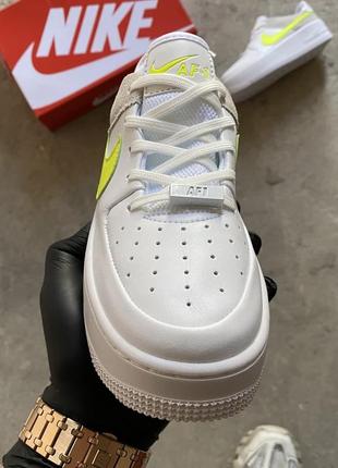 Кеды nike air force 1 sage lemon venom5 фото