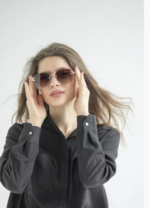 Очки.женские солнцезащитные очки.8 фото