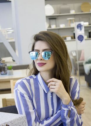 Очки.женские солнцезащитные очки в стильной оправе.6 фото