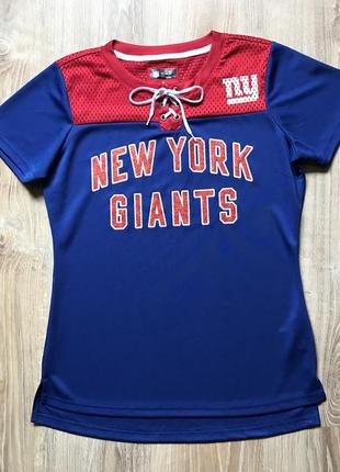Женская спортивная футболка nfl new york giants