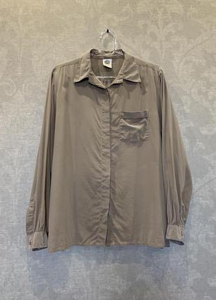 Шелковая блуза бренда c&a, размер м-l.1 фото
