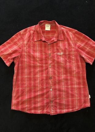 Сорочка теніска jack wolfskin оригінал бавовна