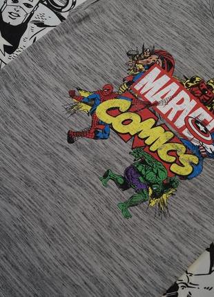 Футболка з принтом комікс марвел месники marvel avengers2 фото