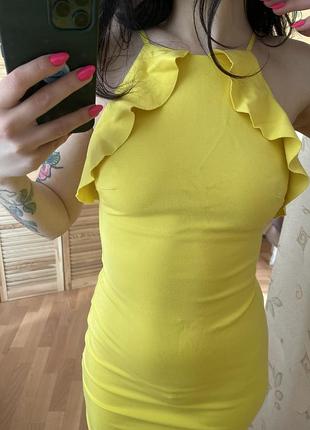 Яркое платье от zara 5