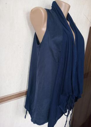 Сорочка комбінована жилетка блузкп2 фото