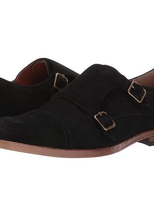 Туфли оксфорды steve madden brentt loafer black suede1 фото