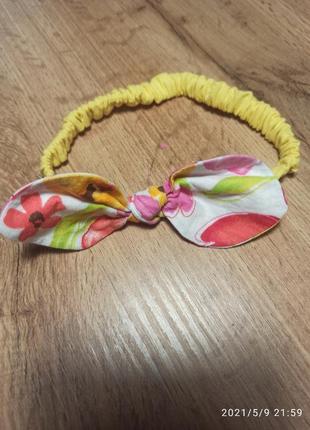 Повязка на голову волосы банкик