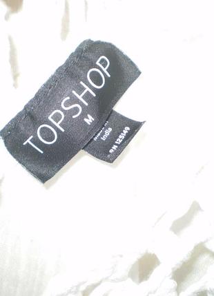 Туника topshop р.m 46 хлопок женская5 фото