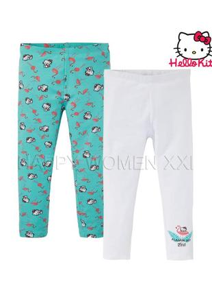 Набор лосин 2-4 года hello kitty детские легинсы1 фото