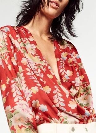 Великолепное боди блуза zara