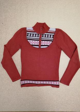 Свитер с орнаментом