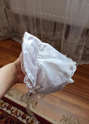 Ккружевная шапка для дівчинки