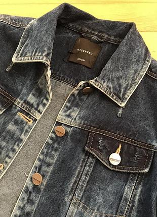 Джинсовий піджак/куртка від reserved