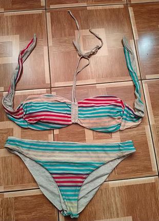 Купальник раздельный двухсторонний