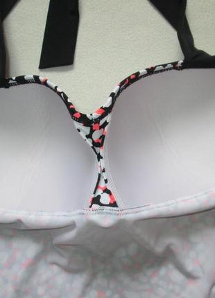 Шикарний верх топ майка від купальника принт абстракція f&f 🌺👙 🌺7 фото