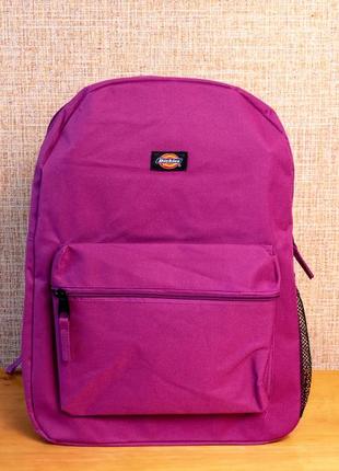 Рюкзак dickies student polyester backpack, 25л, колір deep purple