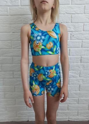 Купальник на девочку 6-7лет розпродаж