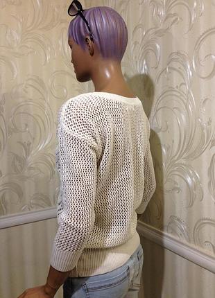 Ажурний пуловер, clockhouse, розмір м 3