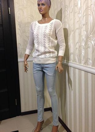 Ажурний пуловер, clockhouse, розмір м 4