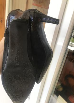 Туфли замшевые (натуральная кожа) новые, без дефектов9 фото
