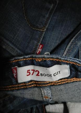 Легендарні 572 levi's bootcut левайсы буткаты на низькій посадці5 фото