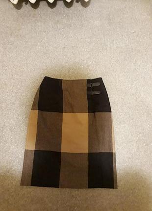 Теплая осенняя юбка