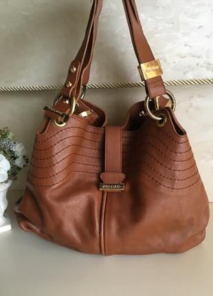 Брендовий шкіряна сумка бренд jimmy choo alex handbag