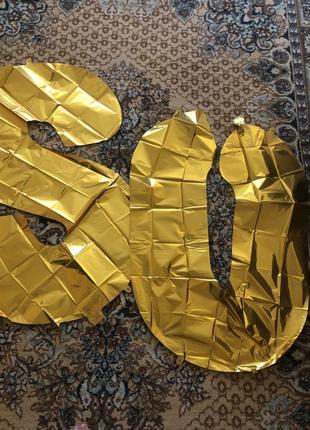 Шари воздушние цифри 80